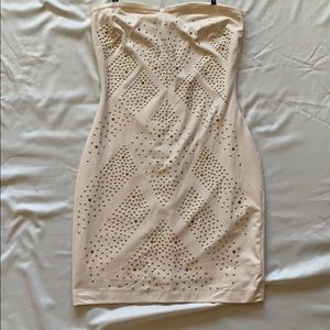 Bebe strapless dress size small